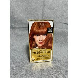 L'Oreal Paris Superior Preference Hair Color 7LA Lightest Auburn Permanent Gel